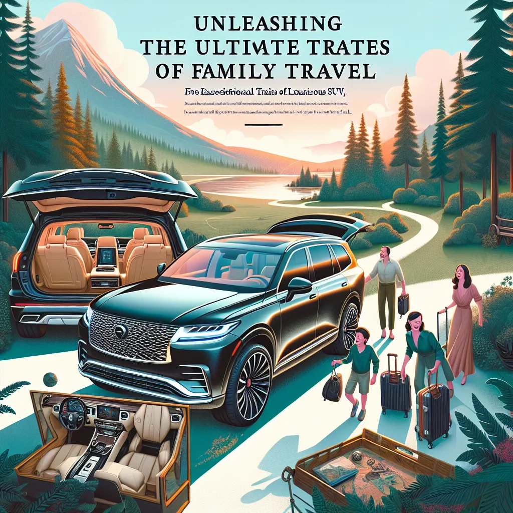 Unleashing the Ultimate in Family Travel: Five Exceptional Traits of Luxurious SUVs