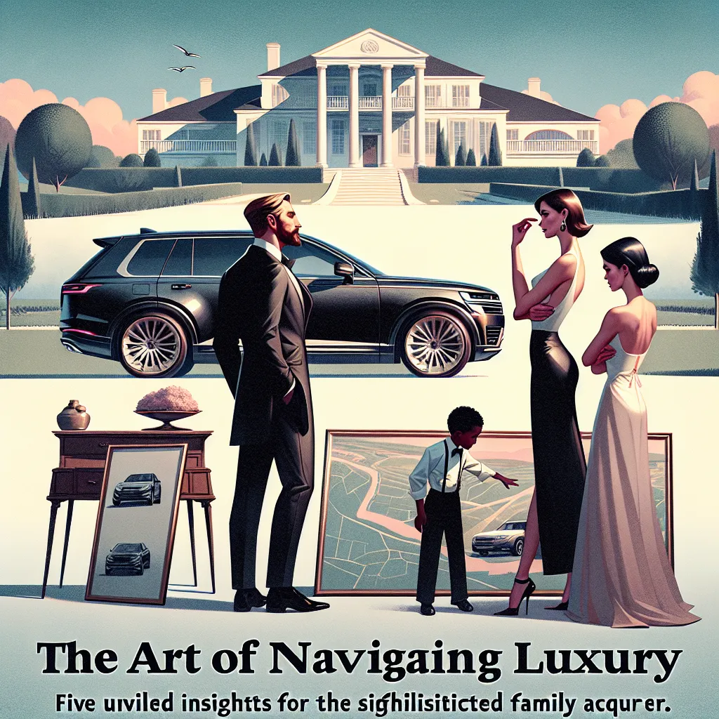 The Art of Navigating Luxury: Five Unveiled Insights for the Sophisticated Family SUV Acquirer