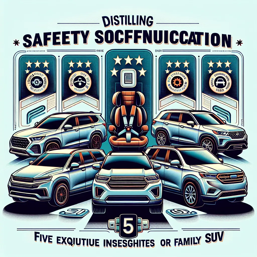 Distilling Safety Sophistication: Five Exquisite Insights into Family SUVs