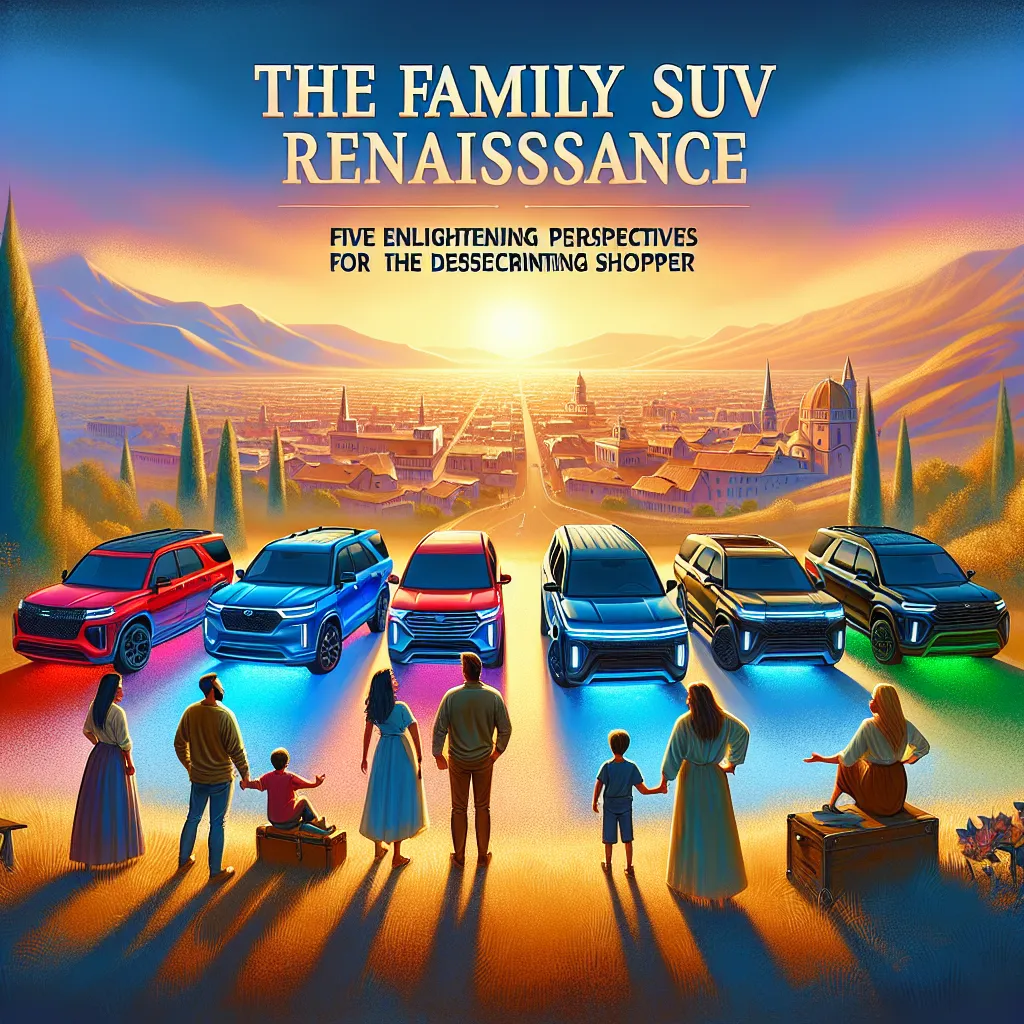 The Family SUV Renaissance: Five Enlightening Perspectives for the Discerning Shopper
