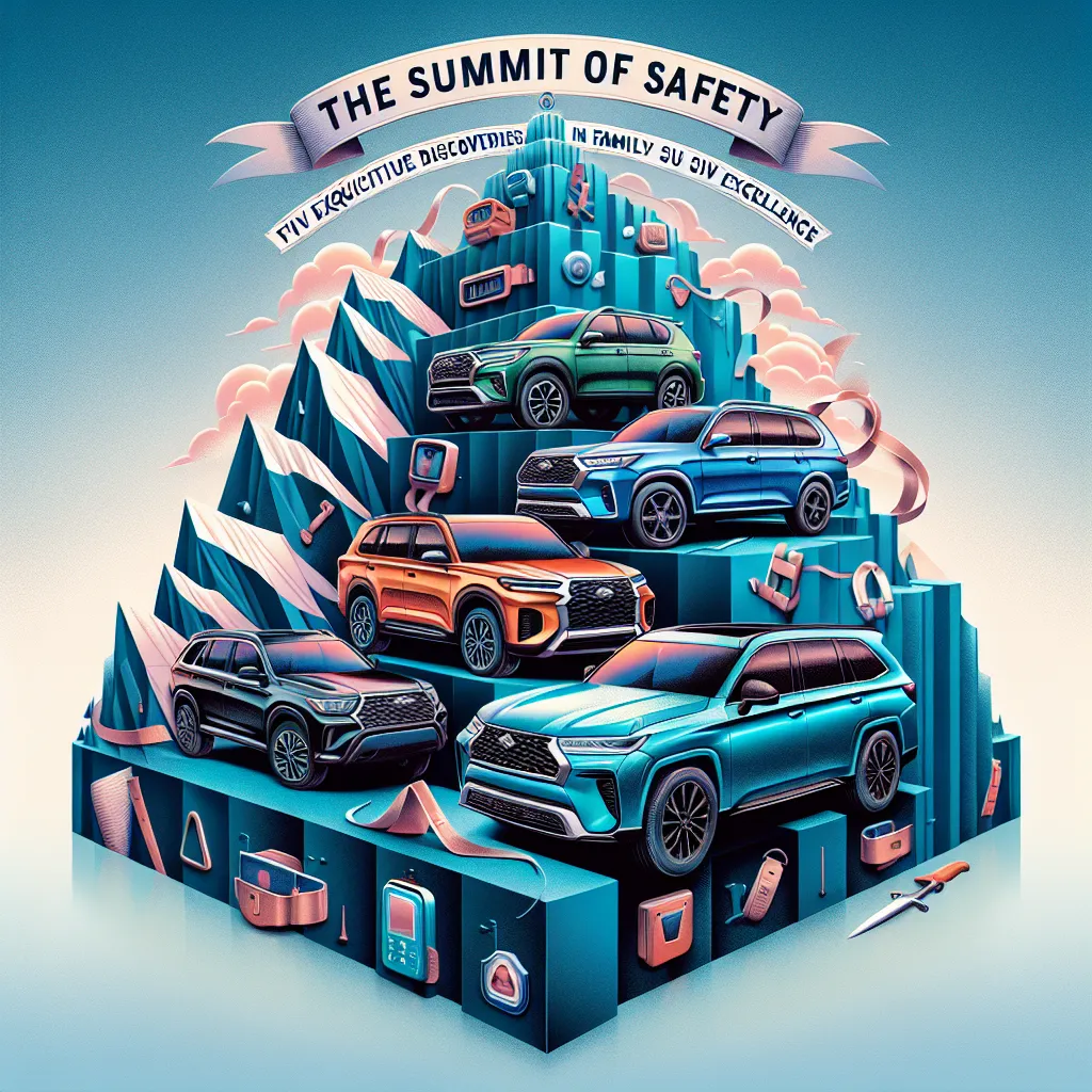 The Summit of Safety: Five Exquisite Discoveries in Family SUV Excellence