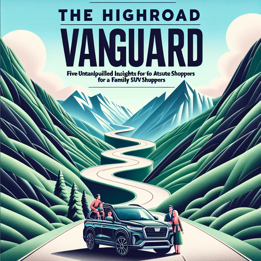 The Highroad Vanguard: Five Unparalleled Insights for Astute Family SUV Shoppers