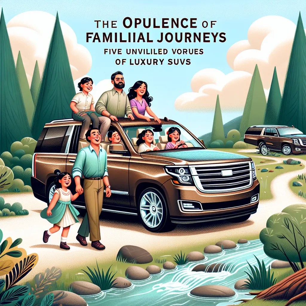 The Opulence of Familial Journeys: Five Unveiled Virtues of Luxury SUVs