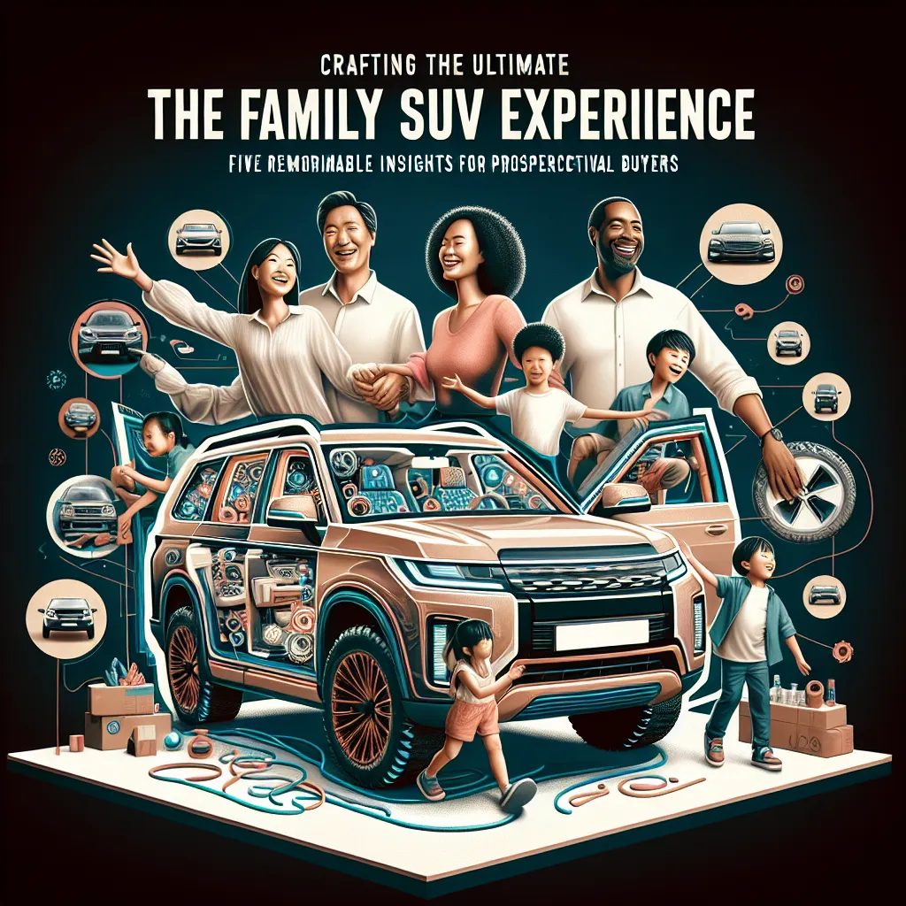 Crafting the Ultimate Family SUV Experience: Five Remarkable Insights for Prospective Buyers
