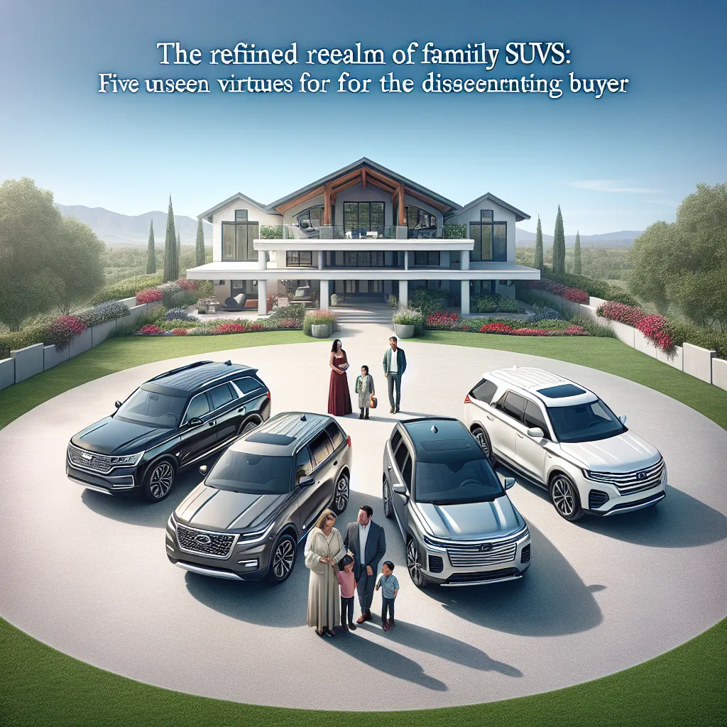 The Refined Realm of Family SUVs: Five Unseen Virtues for the Discerning Buyer