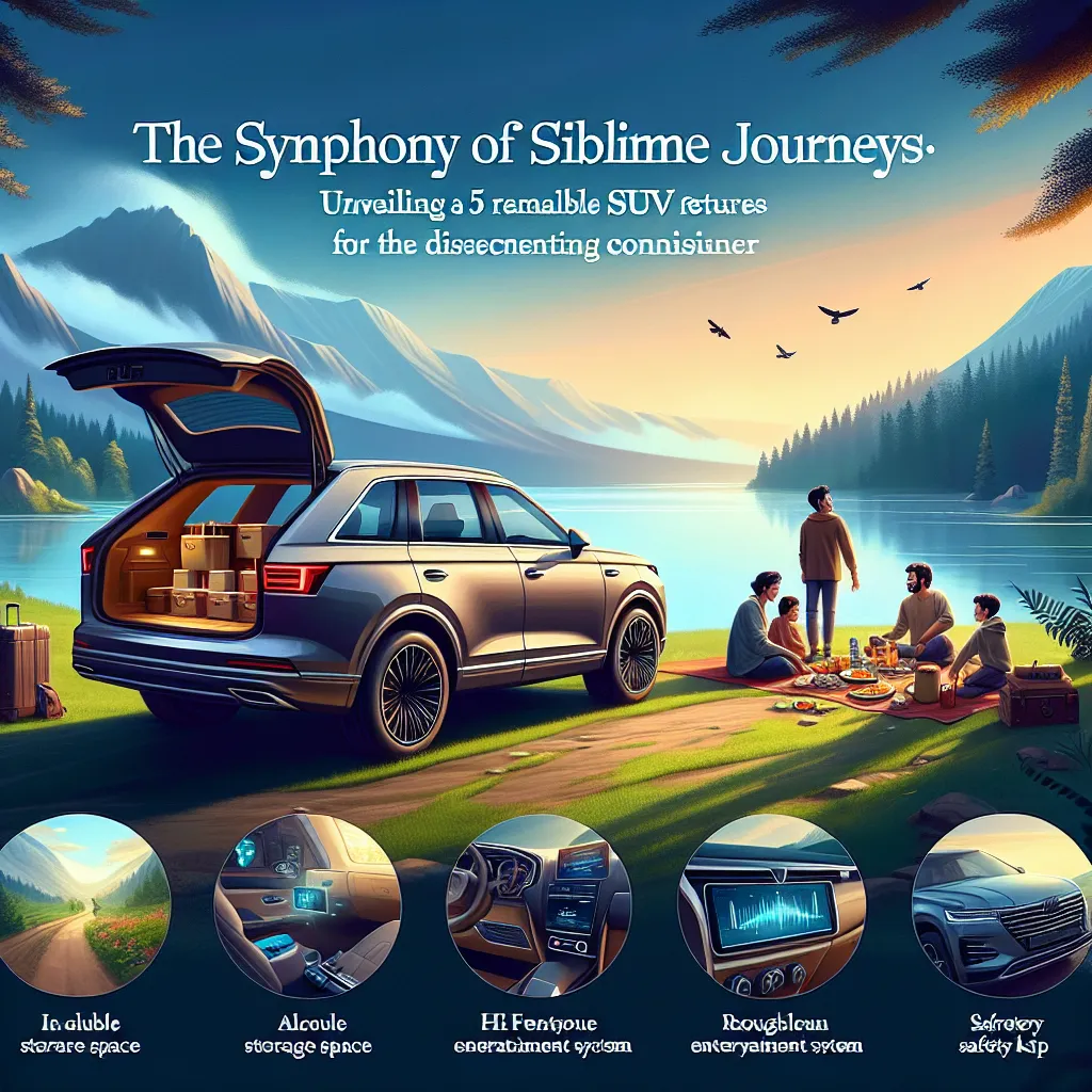 The Symphony of Sublime Journeys: Unveiling Five Remarkable Family SUV Features for the Discerning Connoisseur