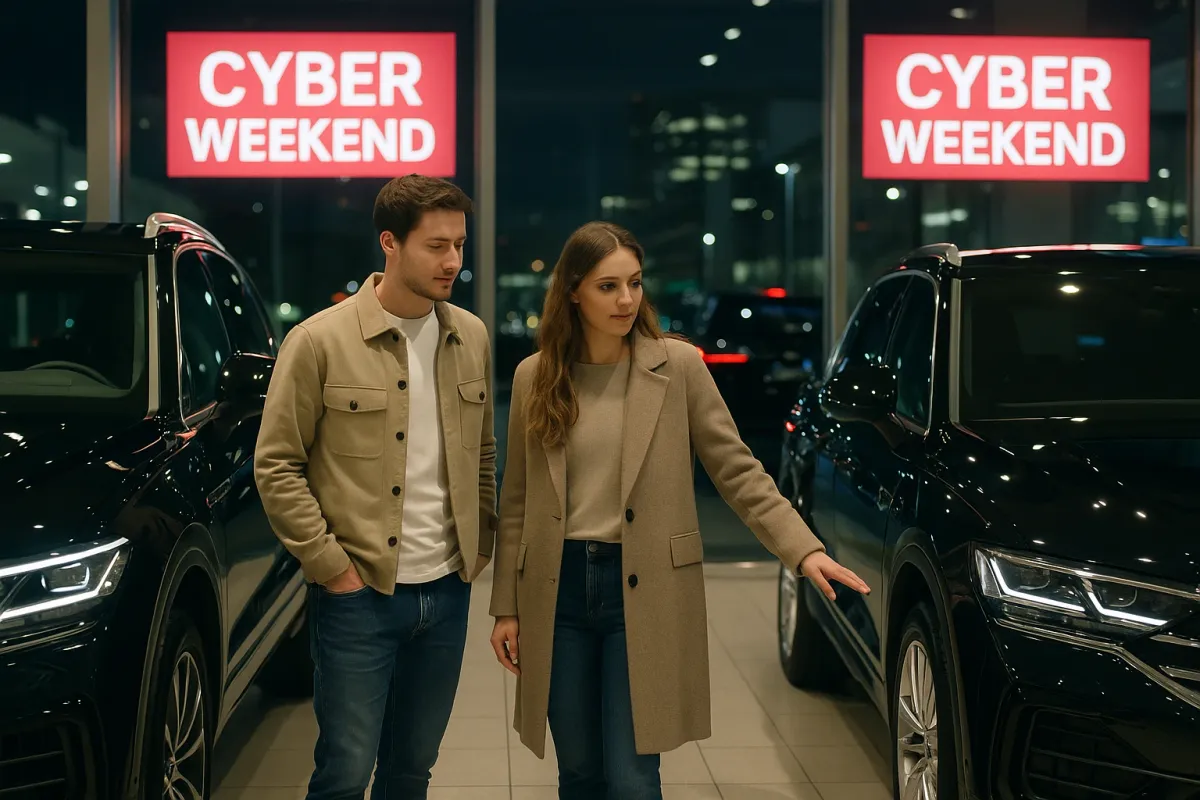 Cyber Weekend, Premium SUVs, and the Art of Not Settling