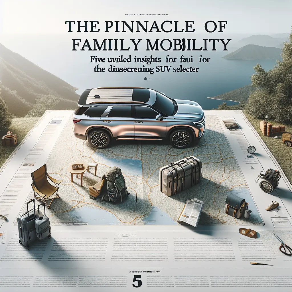 The Pinnacle of Family Mobility: Five Unveiled Insights for the Discerning SUV Selector