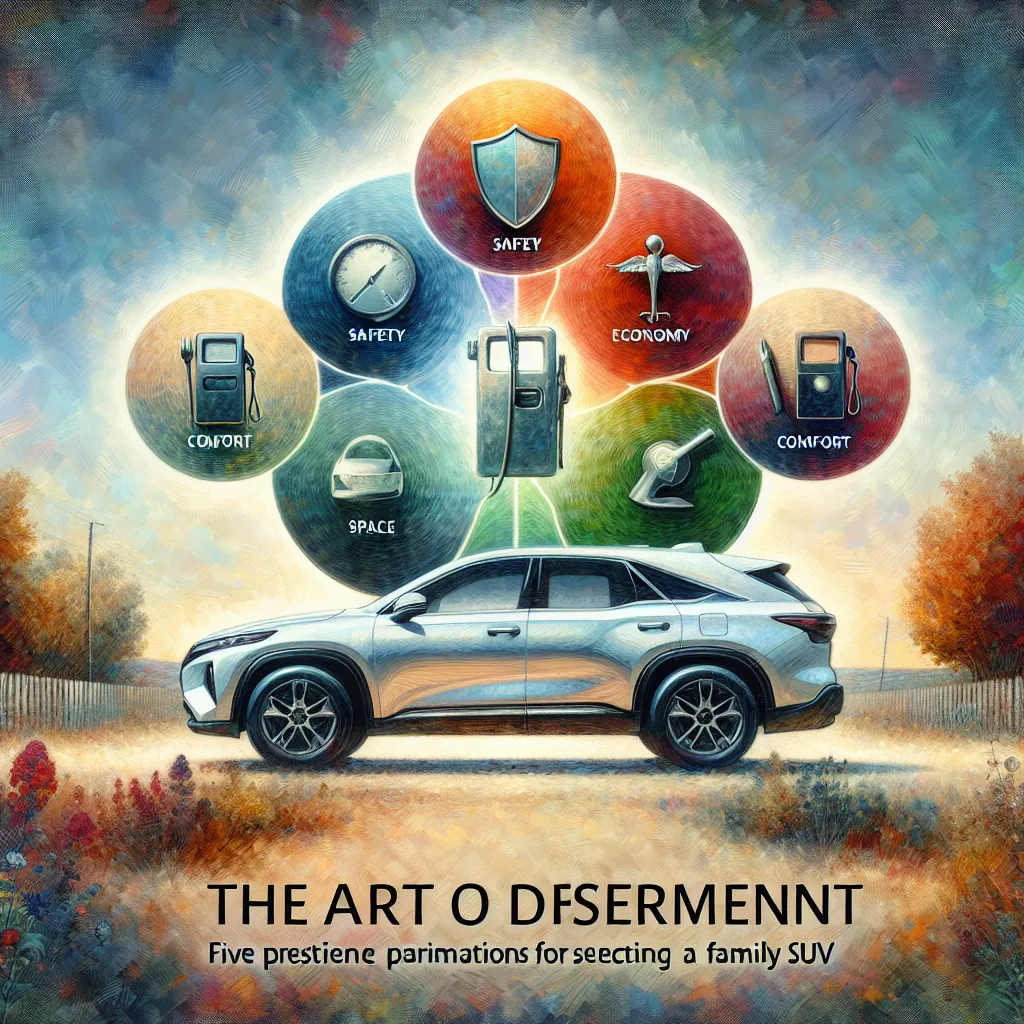 The Art of Discernment: Five Pristine Parameters for Selecting a Family SUV