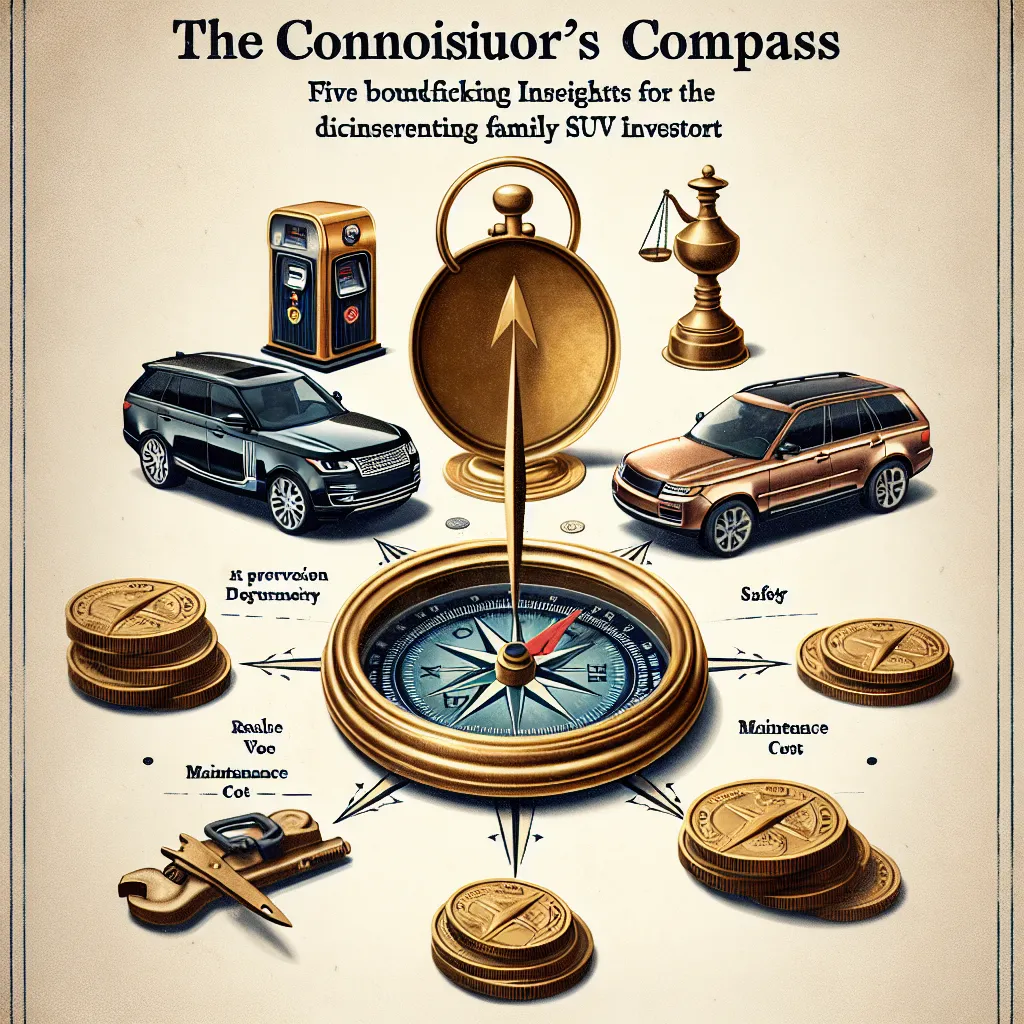 The Connoisseur's Compass: Five Groundbreaking Insights for the Discerning Family SUV Investor