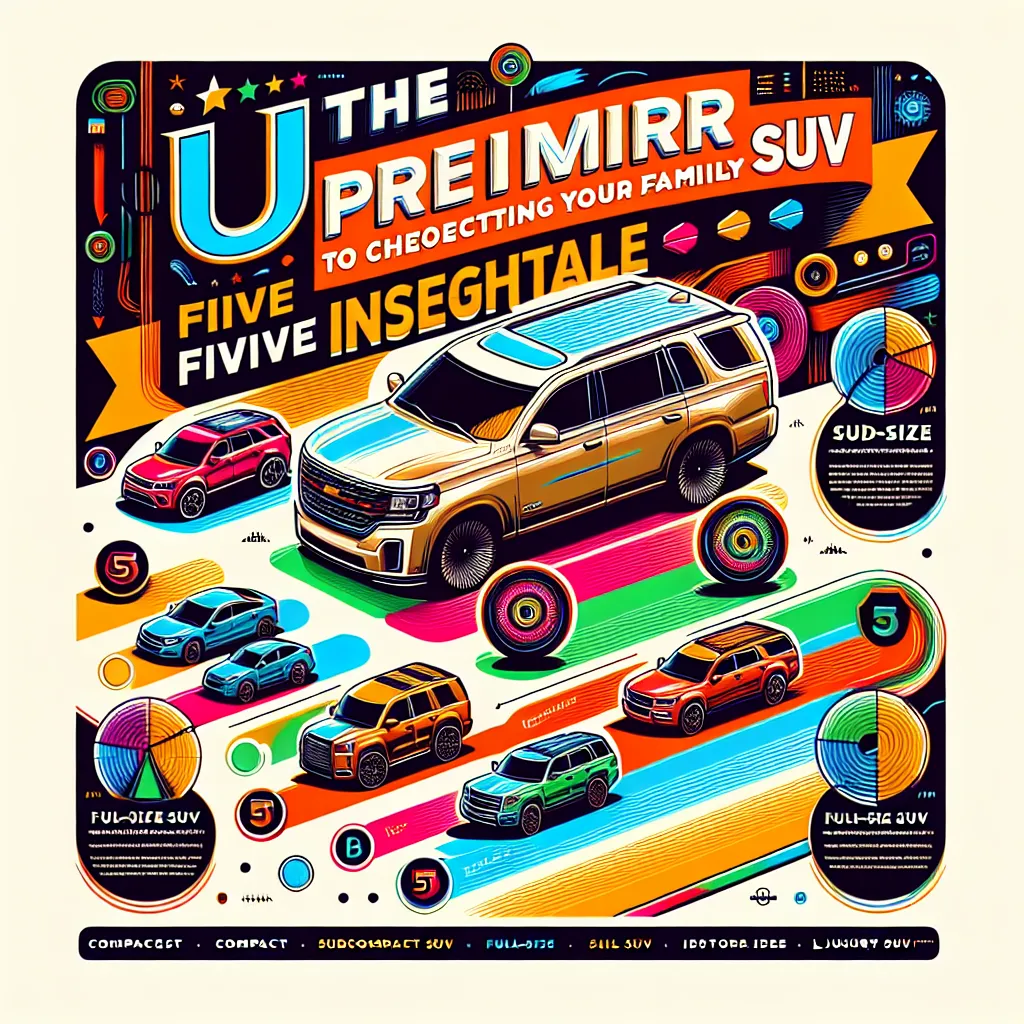The Premier Guide to Choosing Your Ideal Family SUV: Five Indispensable Insights