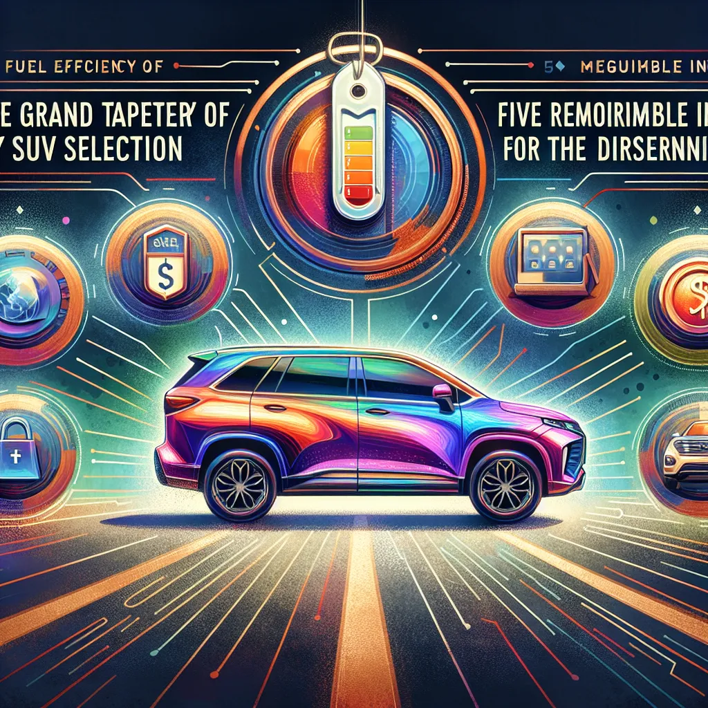 The Grand Tapestry of Family SUV Selection: Five Remarkable Insights for the Discerning Shopper