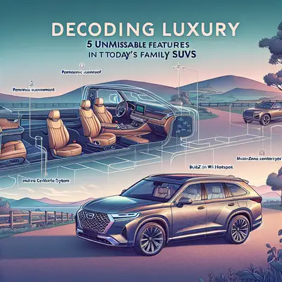 Decoding Luxury: 5 Unmissable Features in Today's Premium Family SUVs