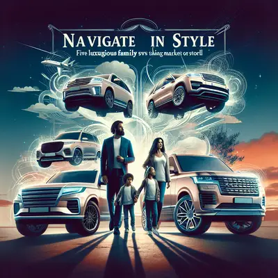 Navigate in Style: Five Luxurious Family SUVs Taking the Market by Storm
