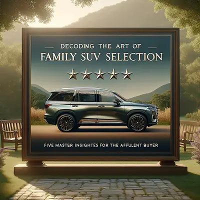 Decoding the Art of Family SUV Selection: Five Master Insights for the Affluent Buyer