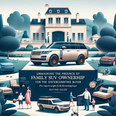 Unmasking the Prestige of Family SUV Ownership: Five Exquisite Insights for the Discerning Buyer