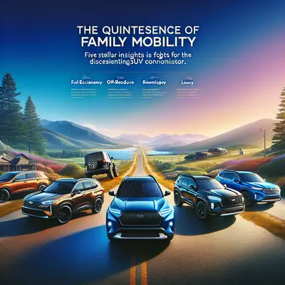 The Quintessence of Family Mobility: Five Stellar Insights for the Discerning SUV Connoisseur