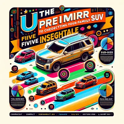 The Premier Guide to Choosing Your Ideal Family SUV: Five Indispensable Insights