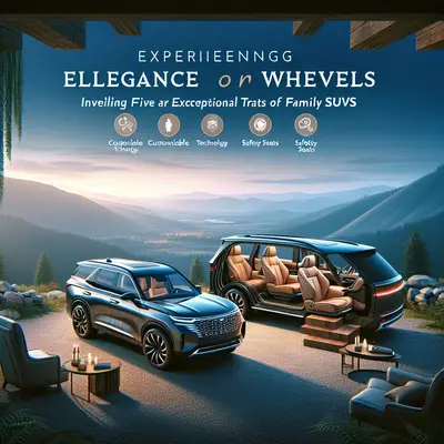 Experiencing Elegance on Wheels: Unveiling Five Exceptional Traits of Family SUVs